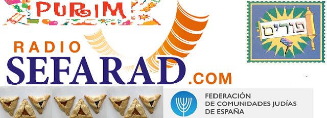 La FCJE y Radio Sefarad desean ¡Feliz Purim!