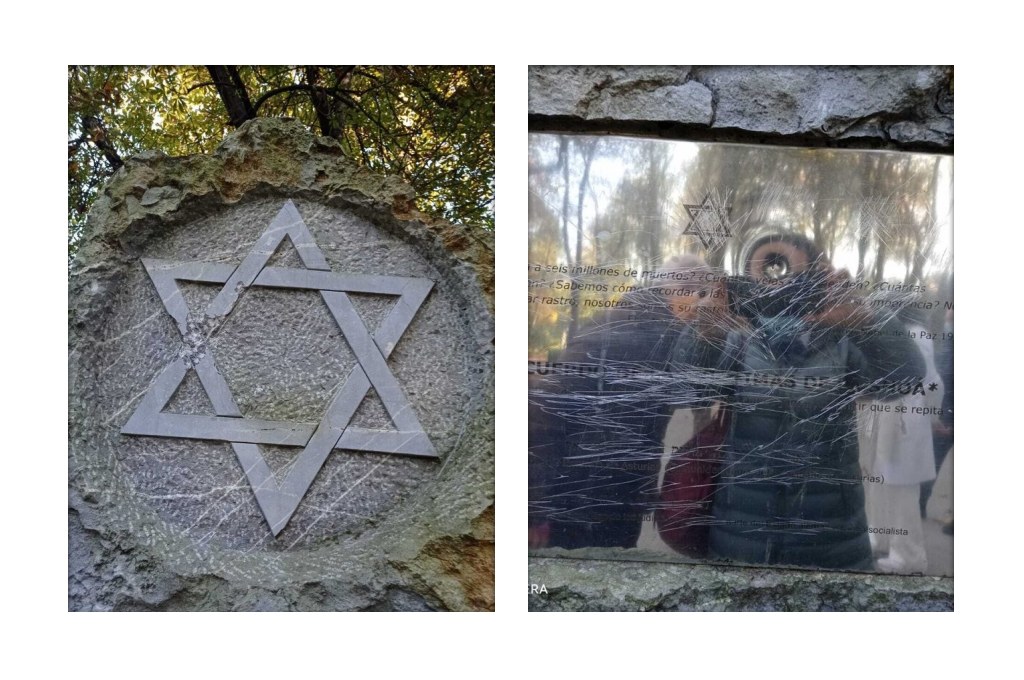 La FCJE condena el ataque antisemita al monumento del Holocausto en Oviedo